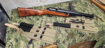 Image 2 pour Snow Wolf MP-18 full metal / real wood AEG airsoft replica