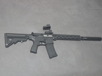 Image 2 for Novritsch SSR4 Set mit 200 Euro Red Dot Schalldaempfer Akku Lipo