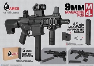 Image pour Ares 9mm kit voor m4