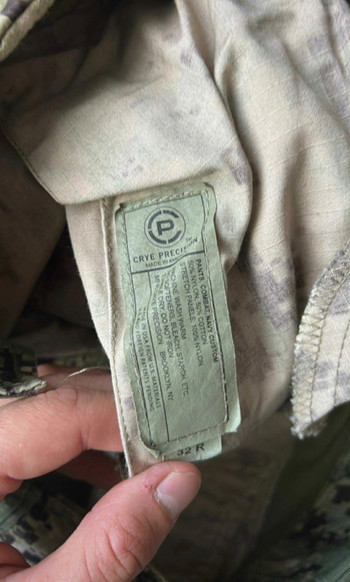 Afbeelding 3 van Crye navy custom 32R/MDR