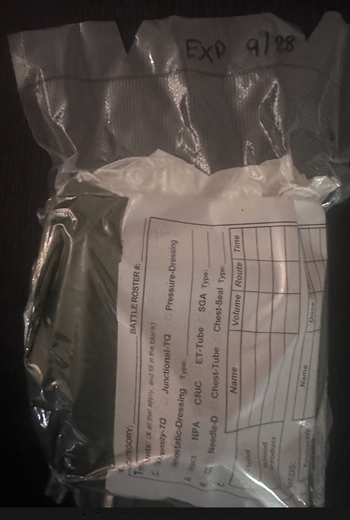 Afbeelding 4 van Milsim/HEAT training materials (stop the bleeding)