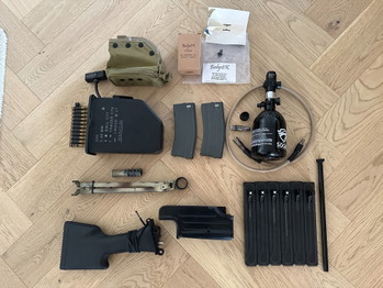 Image 2 for VFC M249 GBBR HPA Conversion + mags & accessories