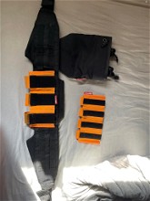 Image pour Speedqb belt met 3xM4 pouch , 4xpistol pouch en een dump pouch
