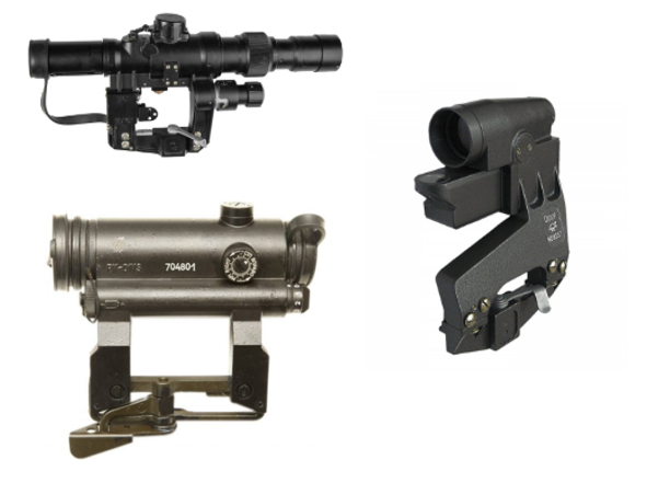 Image 1 for NPZ PO / PK1 / Belomo / POSP / Russian and Belarusian Optics for AK and SVD Dragunov