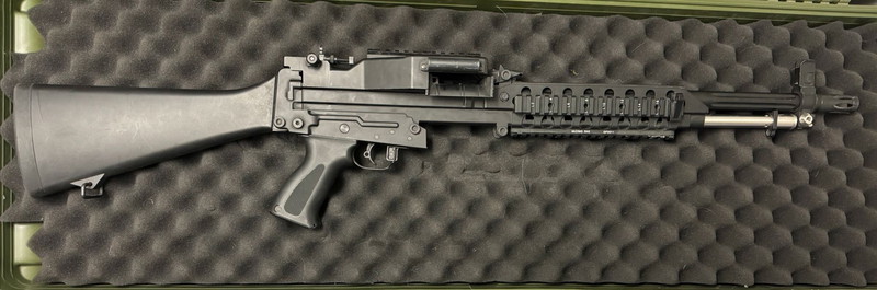 Bild 1 für G&p stoner mk63 tac rail versie