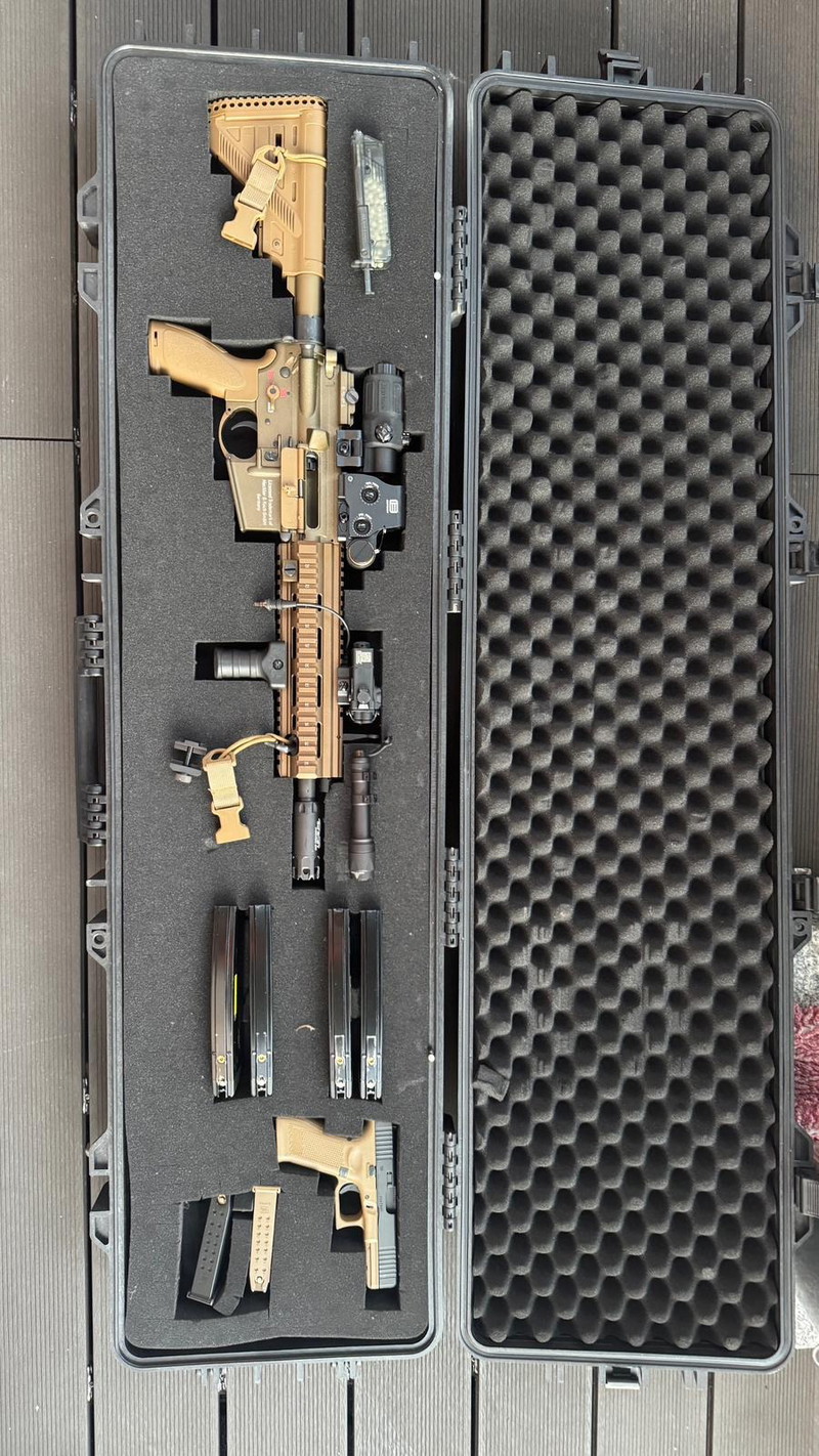 Image 1 for HK  416 A5 GBB Inkl. alle aufsätze auf dem bild + Koffer