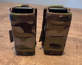 Afbeelding van Warrior Assault Single Snap Mag Pouch 9mm Short Multicam 2X