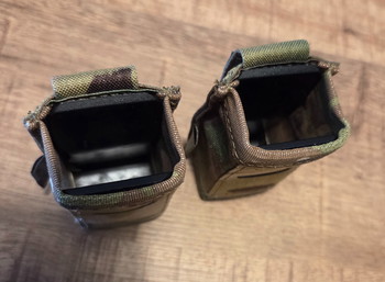 Afbeelding 2 van Warrior Assault Single Snap Mag Pouch 9mm Short Multicam 2X