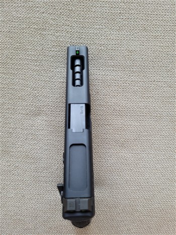 Image 3 for Custom Tokyo Marui Glock 18C with Shooters Design CNC aluminium slide and barrel kit
