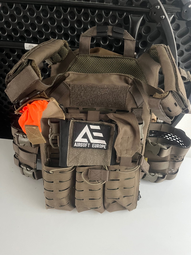 Image 1 for SHADOW Plate carrier ranger green/tan