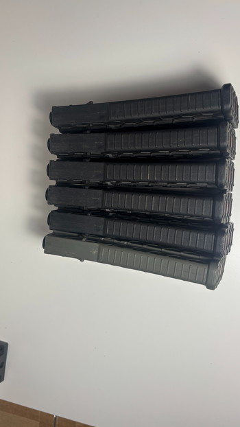 Image 3 pour 6x castellan hex mag en 1x olive drab magazijnen