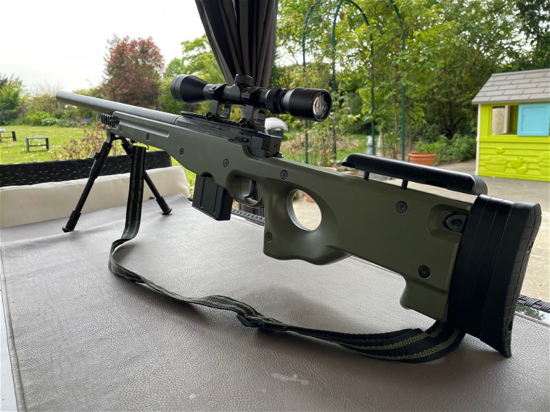 Afbeelding 1 van L96 AWP sniper rifle (olive drab)