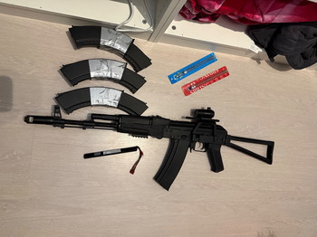 Bild 2 für Cyma ak47 zwart met foldable stock