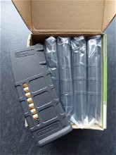 Image for Beta Project Magpul PTS M4 75 rd. AEG Mid Capacity P-Mag Magazine - 5 Pack ( Black) DISCONTINUED