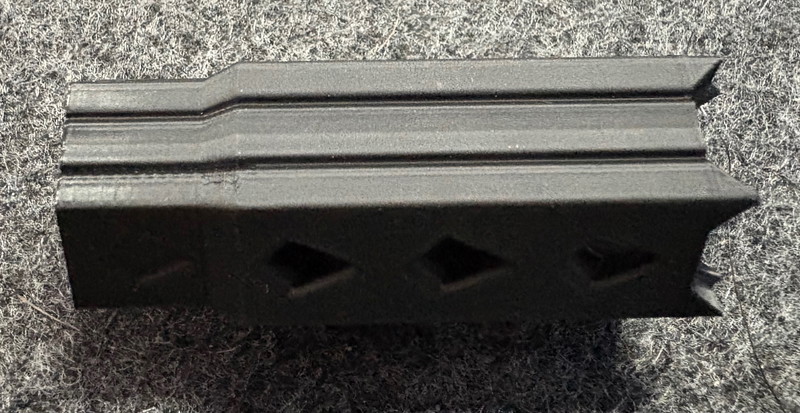 Image 1 for 3D Geprinte Flash Hider | 14mm CCW | Aggressief Puntdesign | Airsoft