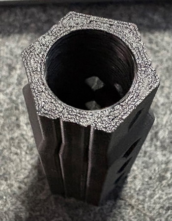 Image 2 for 3D Geprinte Flash Hider | 14mm CCW | Aggressief Puntdesign | Airsoft