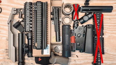Bild für Misc. grips, rails, optics, ...