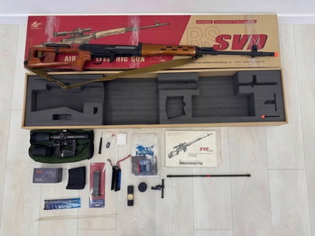 Image 2 for Real Sword SVD AEG Airsoft Sniper Vollmetall Holz POSP