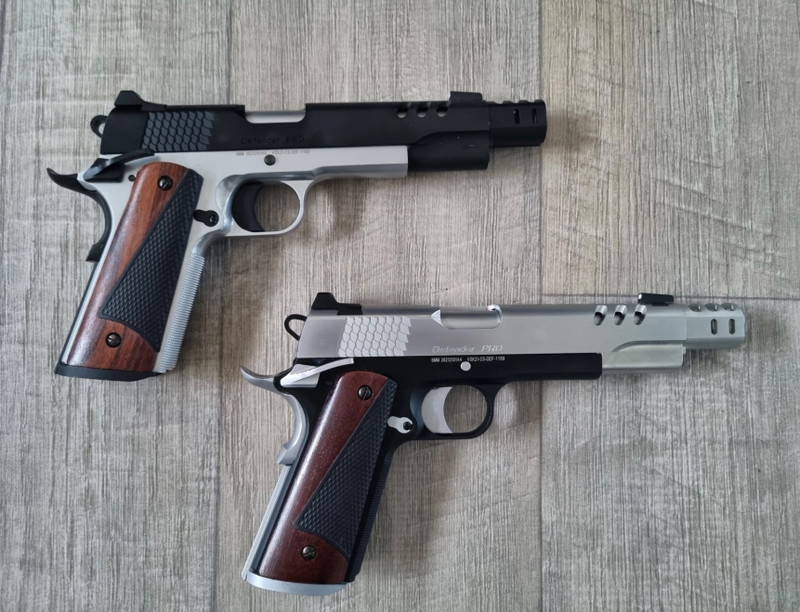 Image 1 for Vorsk Airsoft CS Defender Pro Vollmetall GBB Twin Pack