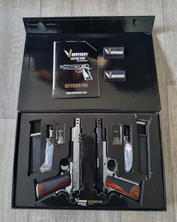 Image 3 for Vorsk Airsoft CS Defender Pro Vollmetall GBB Twin Pack
