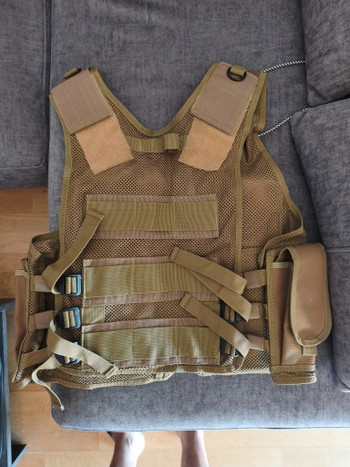 Afbeelding 2 van Chaleco multibolsillo color tan