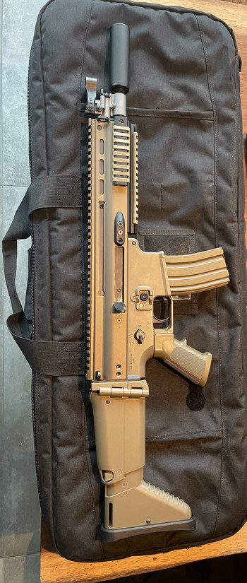 Bild 2 für Tokyo Marui Next-Gen Scar-L - Tan + upgrades