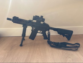 Afbeelding van Zéér complete airsoftset (replica, chestrig, kleding en nog véél meer!)