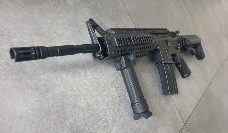 Imagen 1 de Full Metal MK16 + upgrades mag  weg voor 170 enkel 21 december