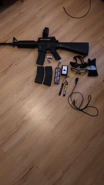 Image 2 pour ICS 21 M4/A1 full metal met toebehoren