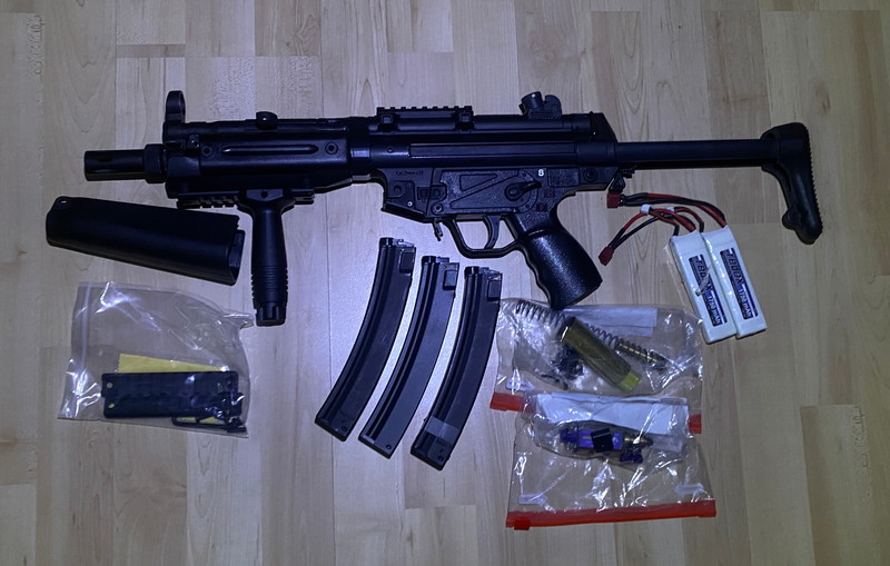 Bild 1 für B&T MP5A3 Classic Army SEF Lower + F Mark Stamp CA5A3 MP5