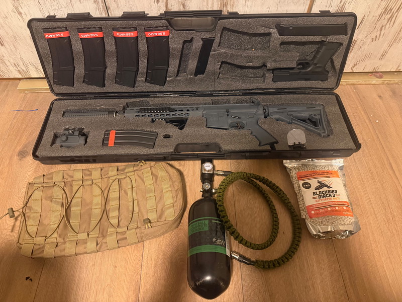Image 1 for HPA M4 inclusief Glock G18C wolverine inferno gen 2