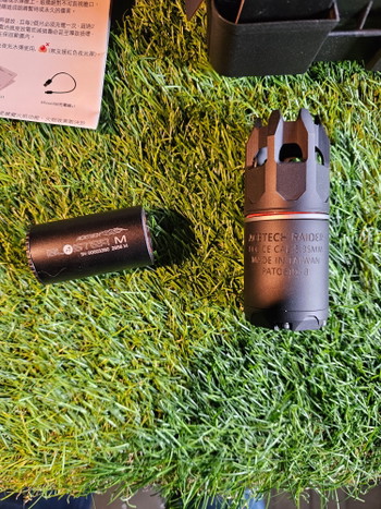 Afbeelding 2 van Acetech's Raider tracer silencer with innovative Blaster M unit