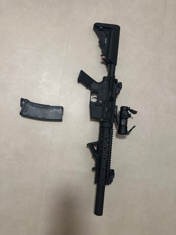 Image 2 for M4 LT-15 | Rifle | AEG | Lancer Tactical + 3 Mags en Walther Reddot