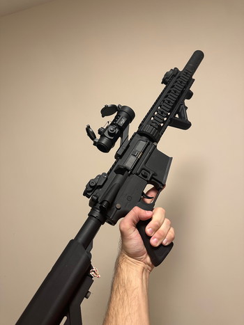 Image 3 for M4 LT-15 | Rifle | AEG | Lancer Tactical + 3 Mags en Walther Reddot