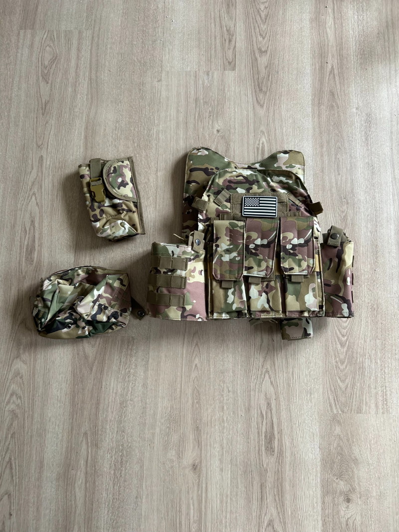 Image 1 pour Multicam plate carrier nieuw