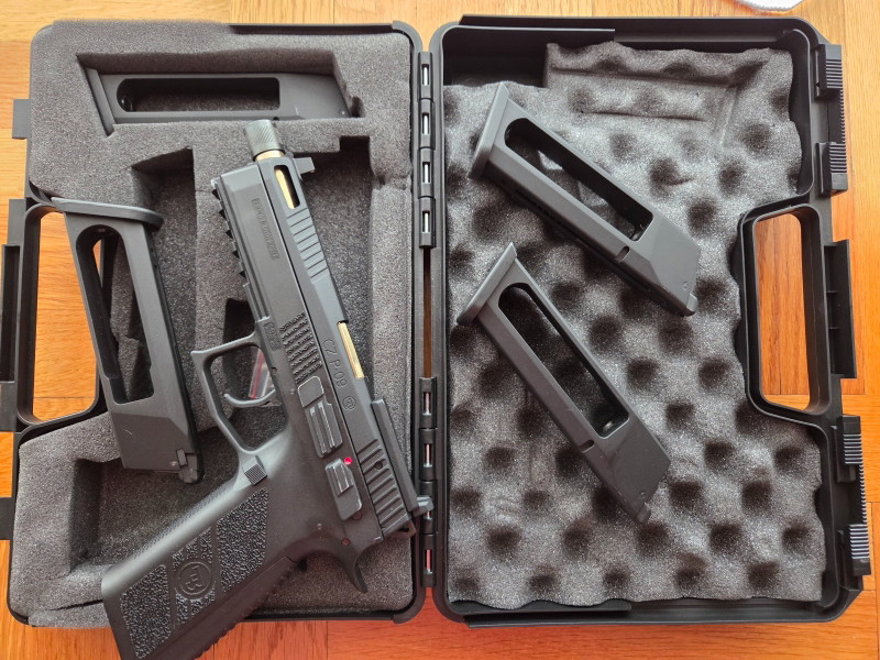 Image 1 for ASG CZ P-09 + 3 Spare Mags