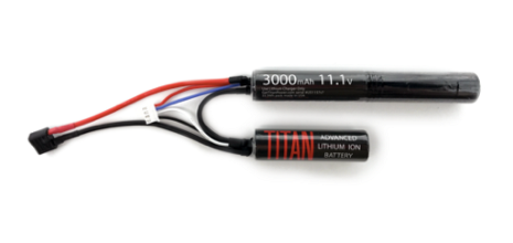 Afbeelding van Zo goed als nieuwe titan power 11.1V 3000mAh tdeans batterij