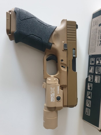Image 3 for glock 19X met light en antislip  rubber