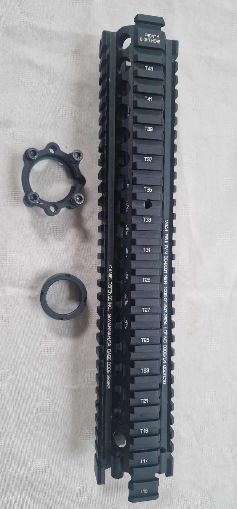 Afbeelding 1 van Garde main G&P Daniel Defense M4A1 12.5inch RAS II Noir