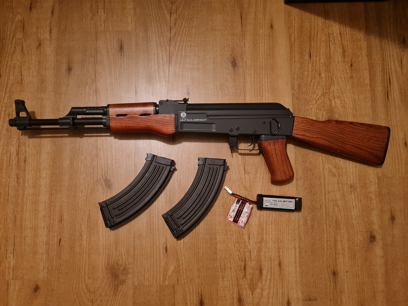 Bild 1 für AK47 FULL METAL AEG met Blowback van Cybergun