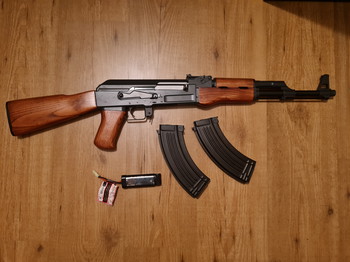 Image 2 for AK47 FULL METAL AEG met Blowback van Cybergun