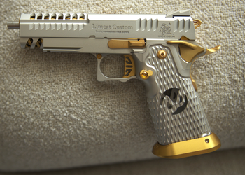 Image 2 pour Hicapa Custom 4.3 Silver + Gold Hi capa