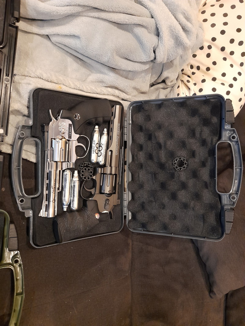 Image 1 for Dan wesson silver 6mm &ruger superhawk 6mm