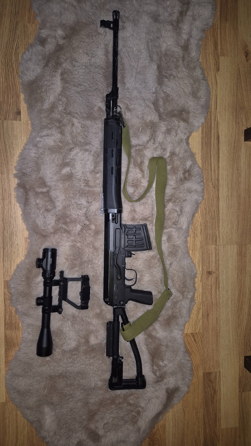 Bild 1 für A&K SVD-S With scope and spare mags