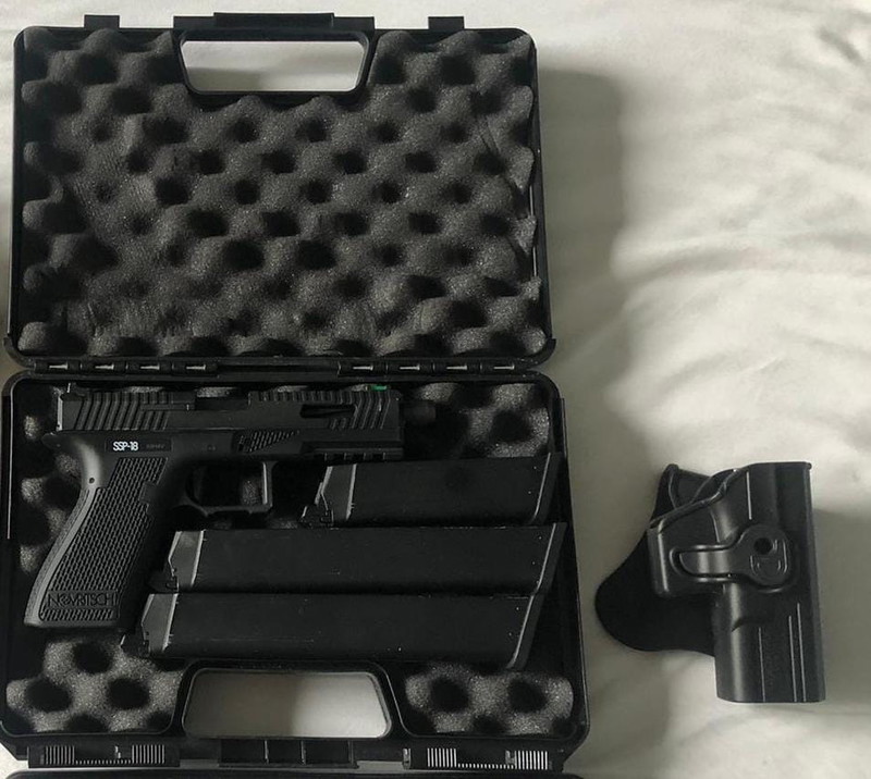 Bild 1 für Ssp18 incl extra mags en koffer.