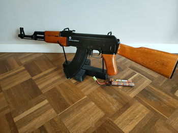 Afbeelding 4 van Full metal & real wood DBoys AK47 (blowback)