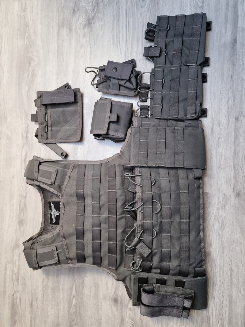 Afbeelding 1 van Mod Carrier Combo Wolf Grey | Plate Carrier | Invader Gear