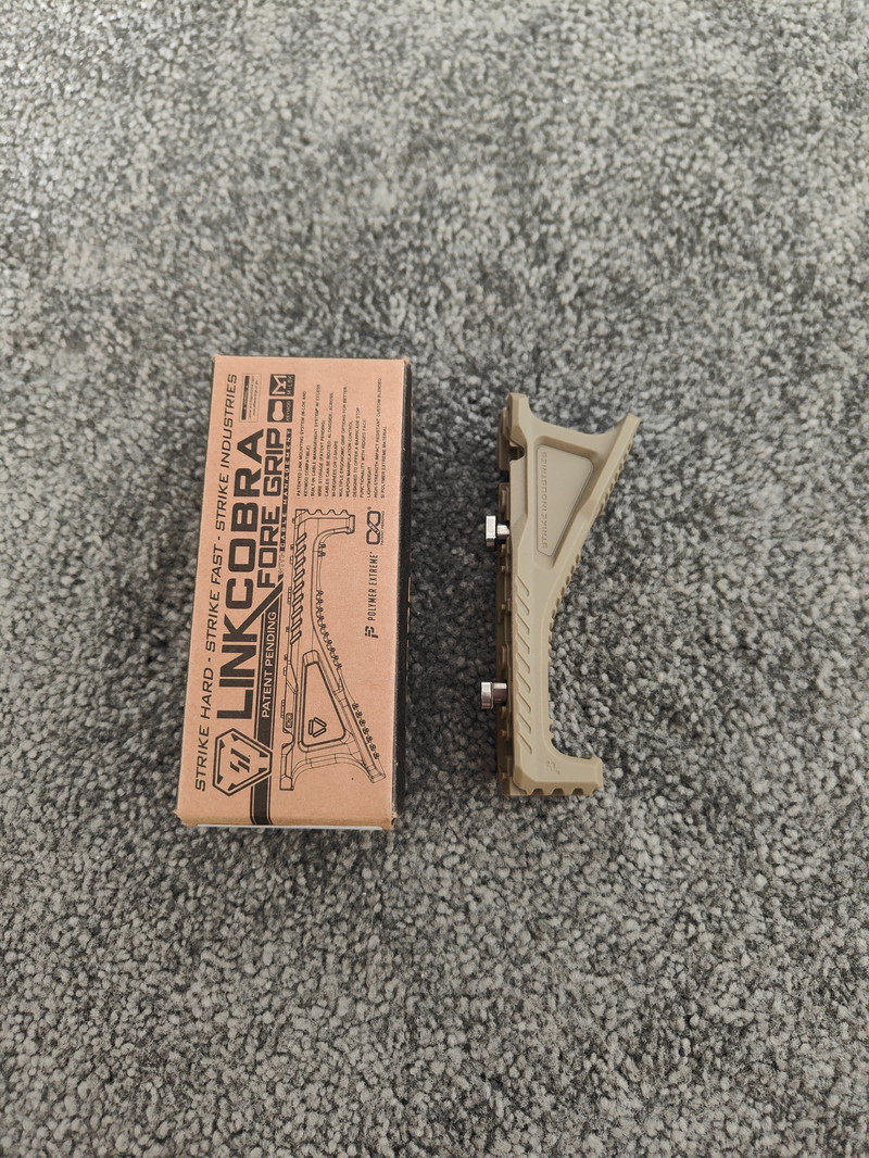 Image 1 for Strike Industries Cobra Link Grip FDE