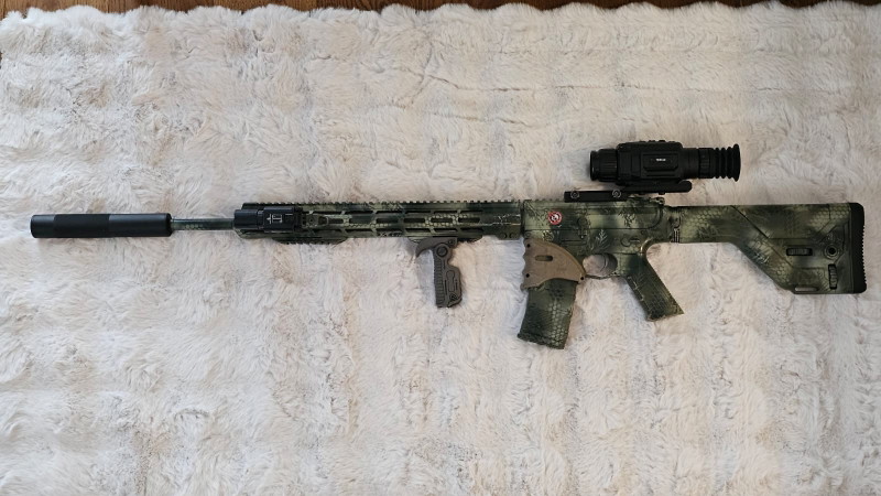 ICS CXP DMR Camo | 2.6 J | MOSFET & QSC | 9 Mags | Sale / Trade – 1. kép