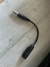 Image for U-174 NATO/Military to Civilian Wiring Adapter Compatible with Peltor Comtac